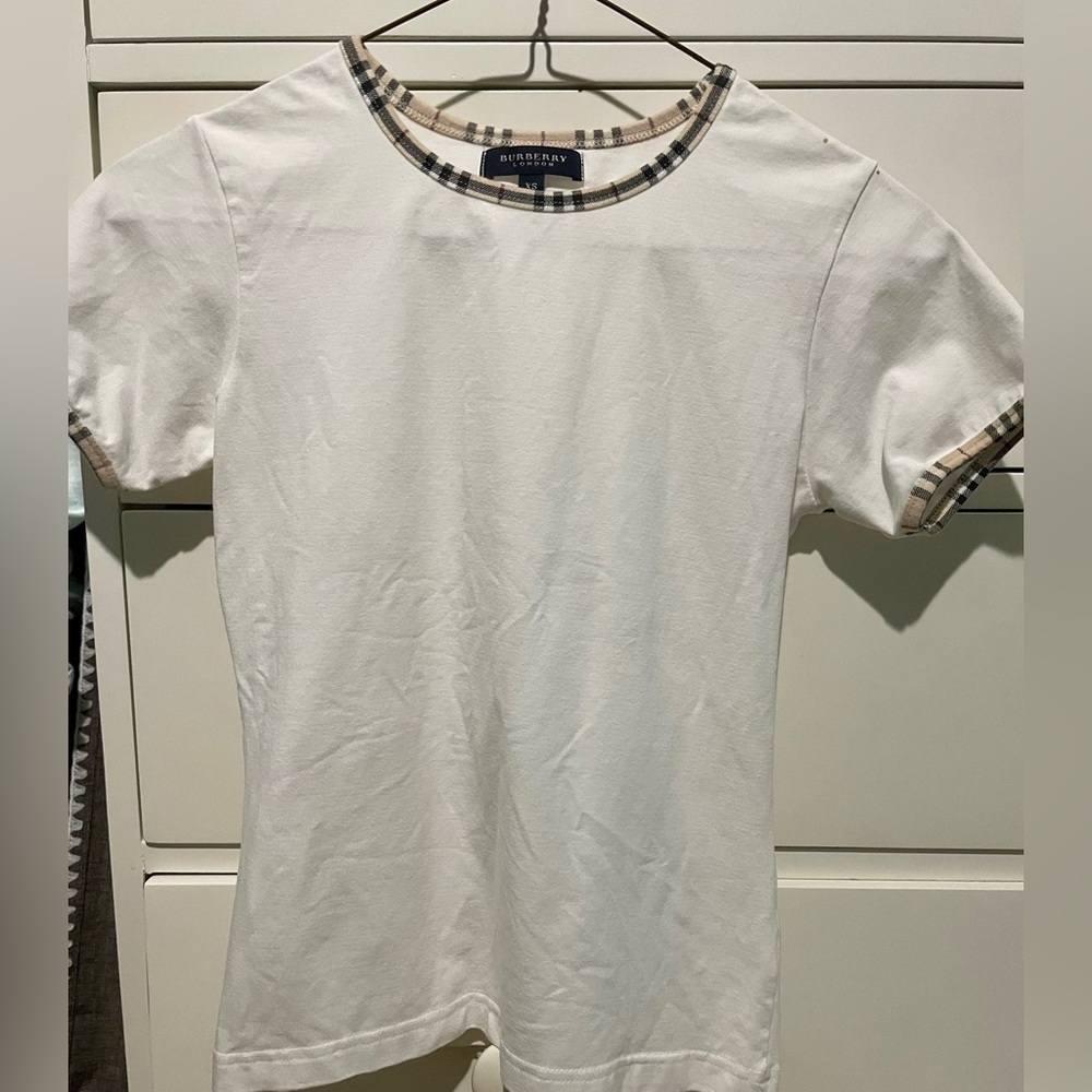 Burberry short sleeved t shirt